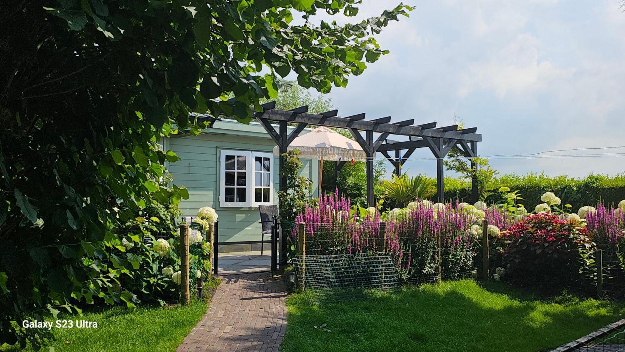 Romantisch Huisje Nabij Het Strand Met Uitzicht Op De Tulpenvelden Julianadorp Esterno foto